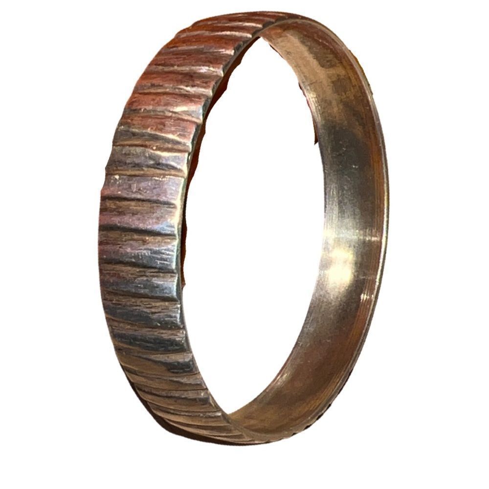 Two Vintagesilver Bangle Cuff Bracelets - image 4